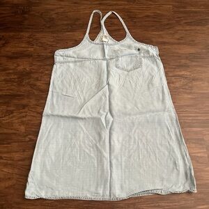 Forever 21 Sky Blue Denim Top